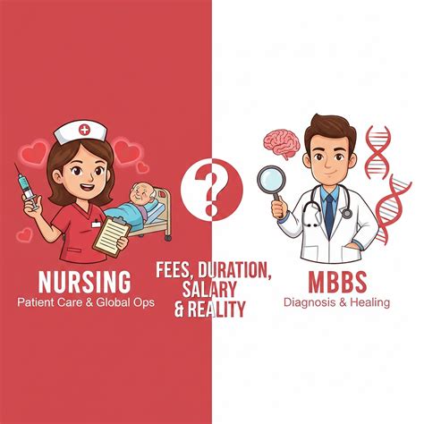 Nursing vs MBBS: 2026 Comparison of Fees, Duration, Salary & Career Reality