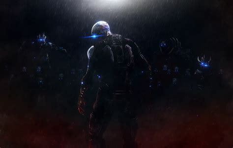 Wallpaper rendering, fiction, mass effect, shepard, reaper for mobile ...