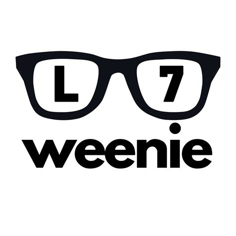 L7 Weenie SVG PNG JPG | Digital Download | Cricut | Silhouette Cut File ...