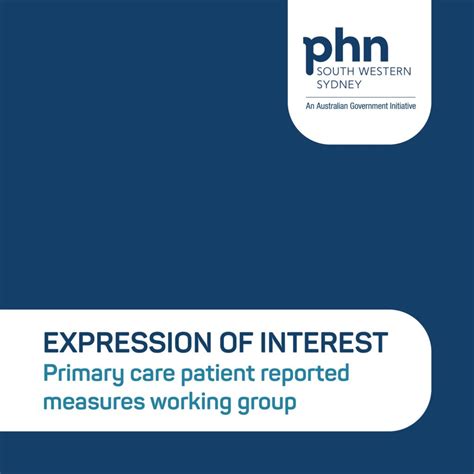 Expression of Interest: Primary Care Patient Reported Measures Working Group | South Western ...