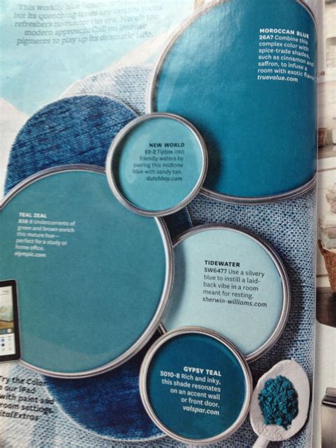 Ocean Blue and White Paint Colors for Home Decor