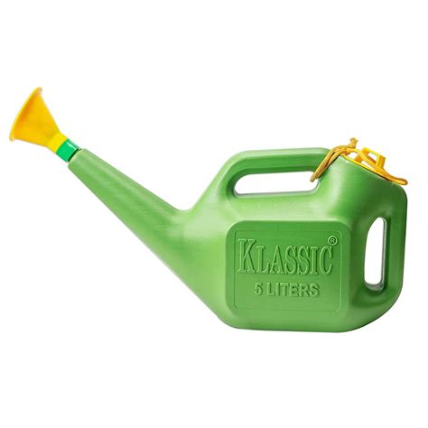 Klassic Watering Can (5L) | Plastic Green Water Can With Sprayer for ...