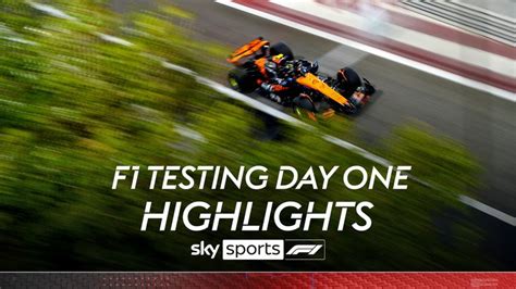F1 Testing: Lando Norris fastest for McLaren on Day One in Bahrain as ...