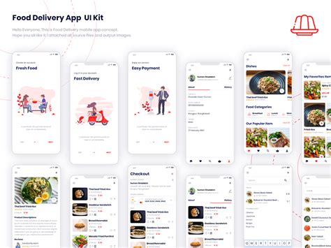Food Delivery App UI Kit - UpLabs | Search by Muzli