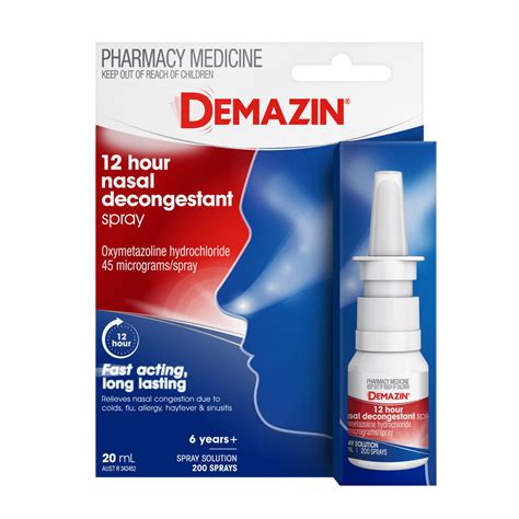 Demazin 12 Hour Nasal Decongestant Spray - Demazin