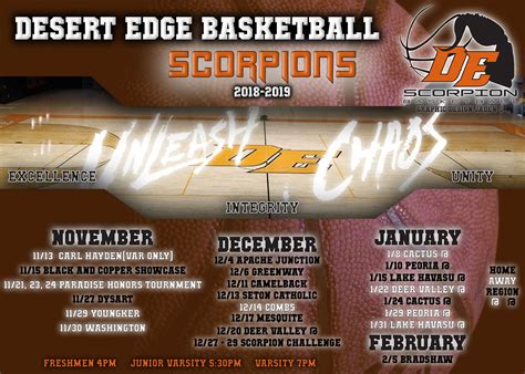 Desert Edge - Team Home Desert Edge Scorpions Sports