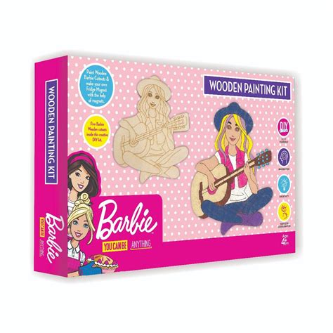 Buy Barbie Wooden Painting Kit Online at Best Price in India – FunCorp
