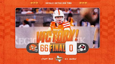 Football Wins Inaugural Game in Front of 12,726 Fans - UTRGV Athletics