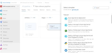 Image result for Deploy Arm Template with Azure DevOps Tutorial