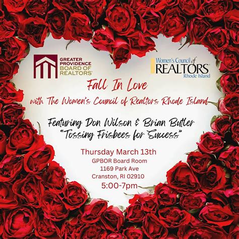 Fall In Love With The Womens Council of Realtors Rhode Island, Greater ...