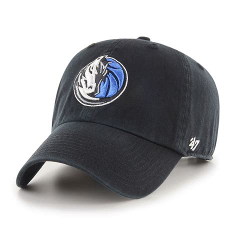 Dallas Mavericks '47 NBA Clean Up Hat - Black | Adjustable | SportBuff ...
