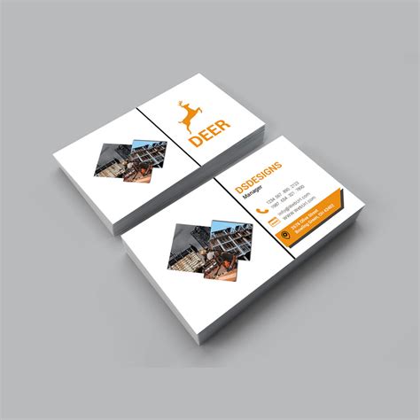 Best Construction Business Card Design 的图像结果