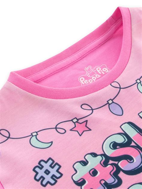 Buy Character Pink Peppa Pig Short Pyjamas from Next India