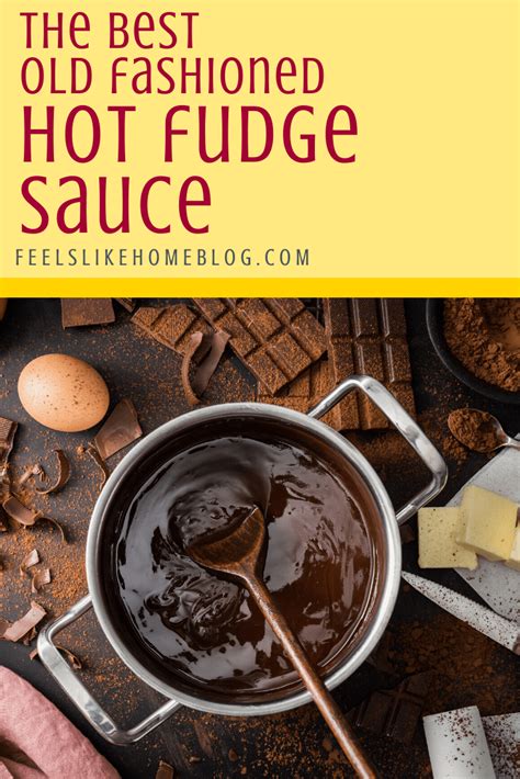 old fashioned hot fudge sauce