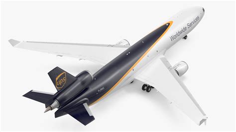 McDonnell Douglas MD11 Tri Jet Airliner UPS Rigged 3D Model $179 - .max ...