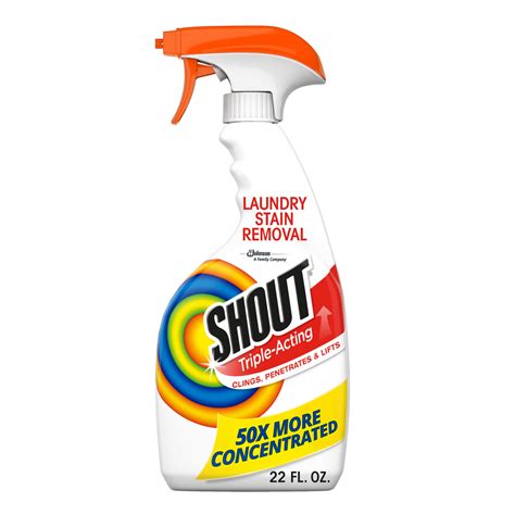 Shout Triple-Acting, Laundry Stain Remover, 22 Ounce - Walmart.com