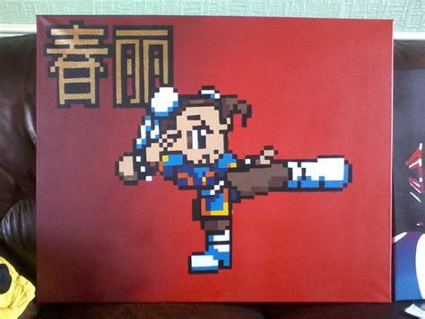 Chun Li, over 9 layers. : r/stencils