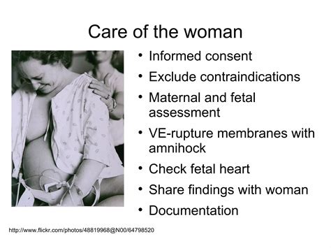 Induction of labour and artificial rupture of membranes | PPT