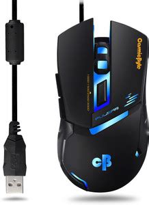 Cosmic Byte CB-M-04 Pulsar Upto 3000DPI 6 Button, 7 Color LED Wired ...