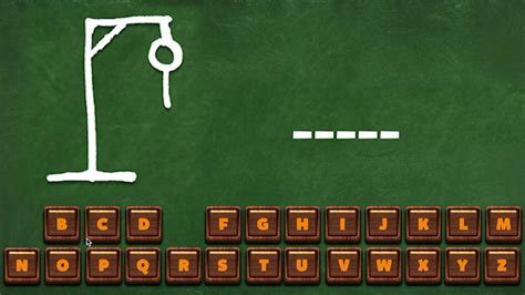 Hangman 1-4 Players (от RHM Interactive) - играть онлайн бесплатно на ...