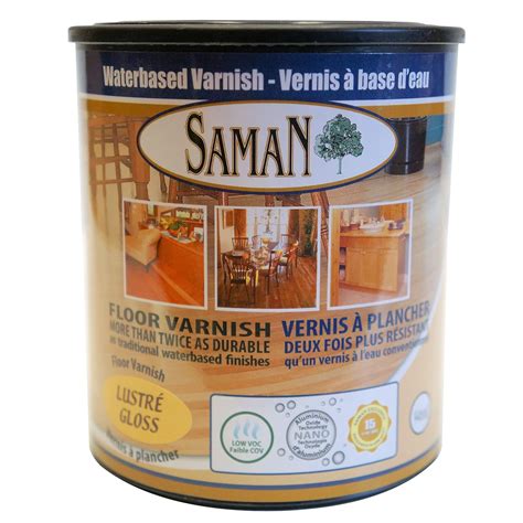 SamaN 160-091-1L 1-Quart Interior Water Based Gloss Varnish : Amazon.in ...