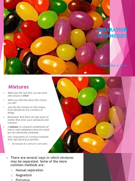 Separation Techniques: A Guide to Common Methods for Separating Mixtures | PDF | Mixture ...