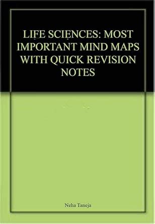 LIFE SCIENCES: MOST IMPORTANT MIND MAPS WITH QUICK REVISION NOTES ...