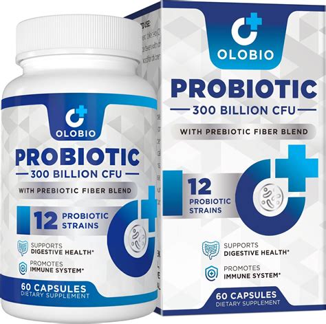 Amazon.com: 300 Billion CFU Probiotics - Probiotics for Women and Men, 12 Probiotic Strains Plus ...
