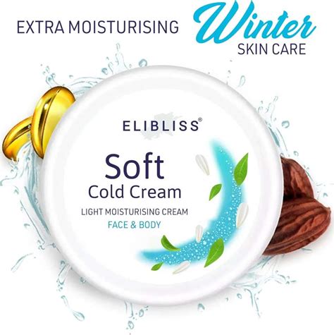 ELIBLISS Deep Nourishing Soft, Smooth & Glowing Skin Cold Cream for All ...