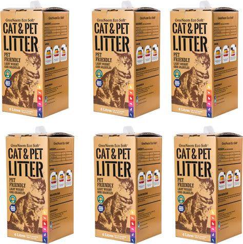 Buy EcoSoft Cat Litter- 36 litres | Plant Based | Quick clumping ...
