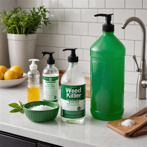 Homemade Weed Killer Recipe: Salt, Vinegar & Dish Soap