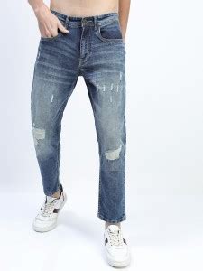 LOCOMOTIVE Tapered Fit Men Blue Jeans - Buy LOCOMOTIVE Tapered Fit Men ...