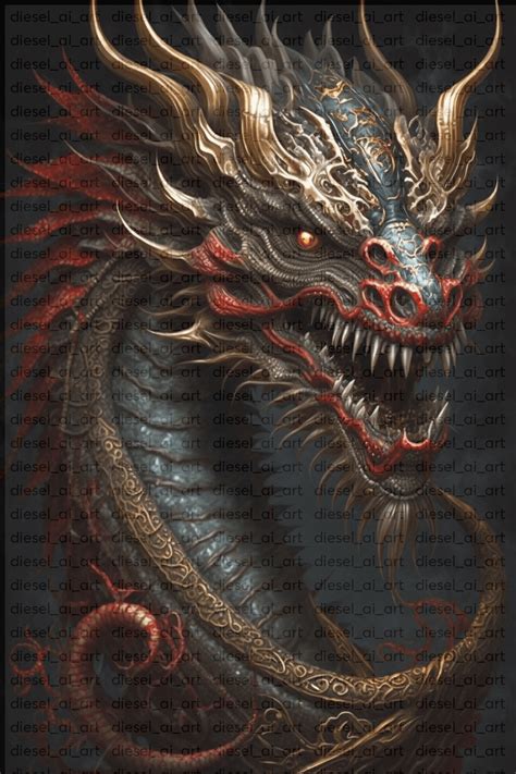 Chinese Dragons Art