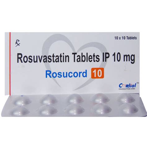 ROSUCORD 10MG TABLET 10'S Price, Uses, Side Effects, Composition ...