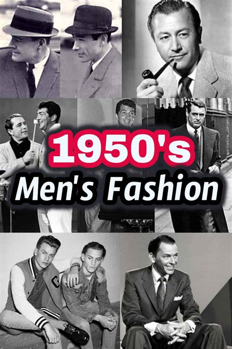 Explore 1950s Men's Fashion - Suits, Ties, Shoes & More