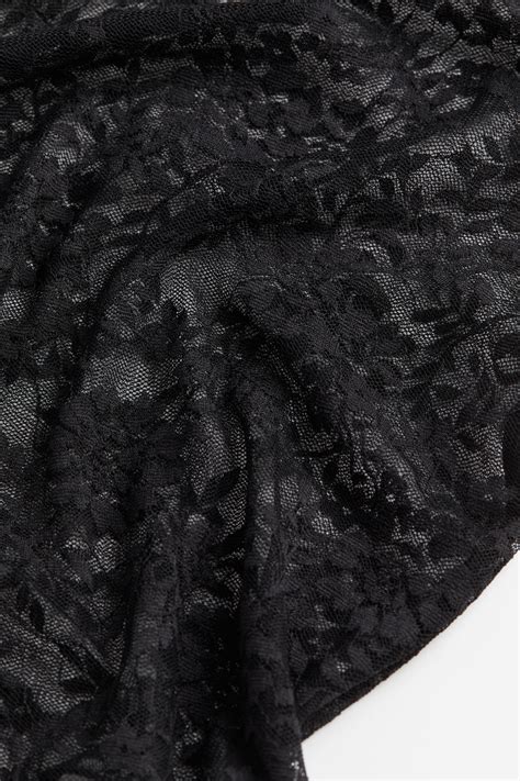 Ribbed pencil skirt - Black - Ladies | H&M IN