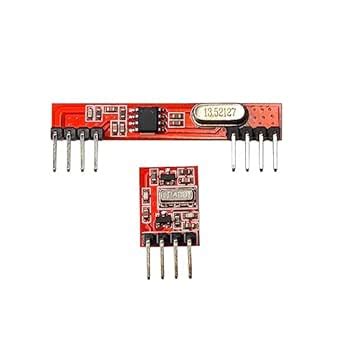 Electronic Spices 433MHz RF Transmitter Receiver Wireless Module Kit ...