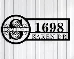 The C A F Customized Stainless Steel Personalized Rectangular ...