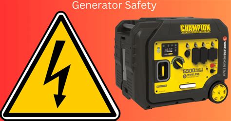 Rezultat imagine pentru Using a Generator Safely