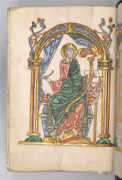 神奇古书——现存最豪华的中世纪手抄本_Gospels