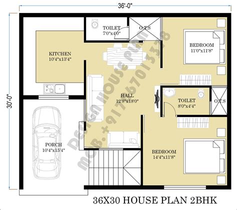 36 x 30 house plans | Design House Plan