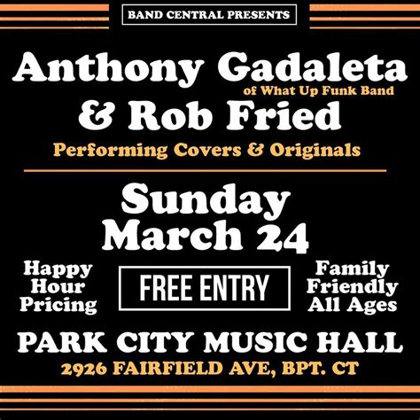Band Central Presents: Anthony Gadaleta & Rob Fried performing Covers ...