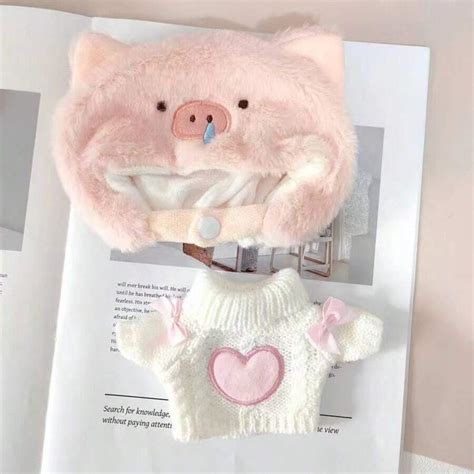 [Somente Roupa] Conjunto de Bonecos de Pelúcia Labubu e Castor Pequeno ...