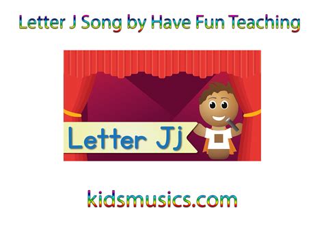 Jeep Embroidery Pattern: J Alphabet Song - Phonics the letter j signing for