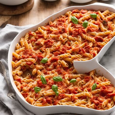 Tomato and Bacon Pasta Bake Recipe | Recipes.net
