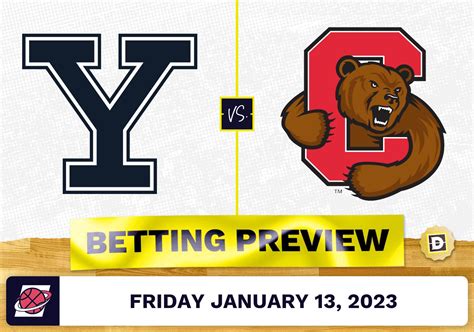 Yale vs. Cornell CBB Prediction and Odds - Jan 13, 2023