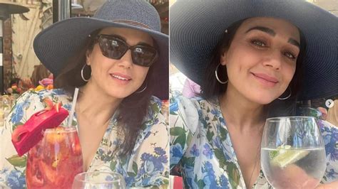 Actor Preity Zinta offers a glimpse into her weekend fun