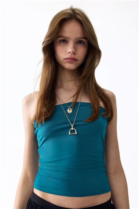 Bandeau Tops | Boob Tubes, Strapless Tops & More | H&M IN