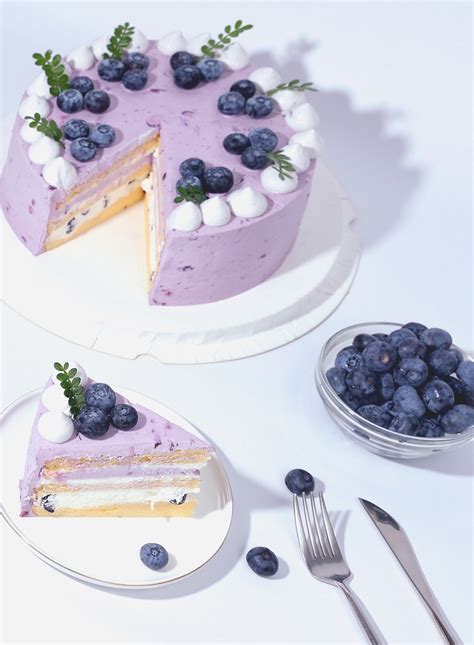 蓝莓芝士蛋糕高清图片大全【蛋糕图片】_百悦米西点培训