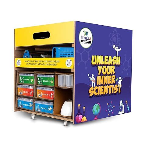 Buy STEMUL8, Lab-in-A-Box | Science Experiments Kit for Home - for 6th ...